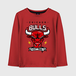 Детский лонгслив Chicago Bulls est. 1966