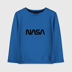 Детский лонгслив NASA