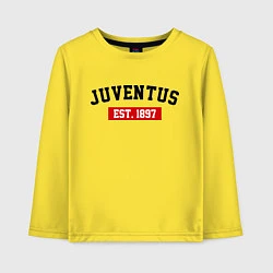 Детский лонгслив FC Juventus Est. 1897