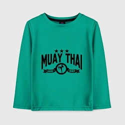 Детский лонгслив Muay thai boxing