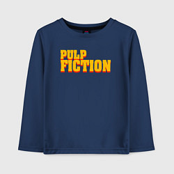 Лонгслив хлопковый детский Pulp Fiction, цвет: тёмно-синий
