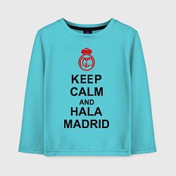 Детский лонгслив Keep Calm & Hala Madrid