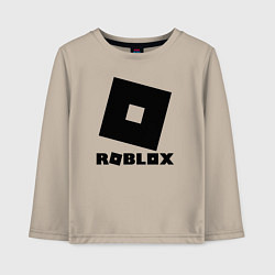 Лонгслив хлопковый детский ROBLOX, цвет: миндальный