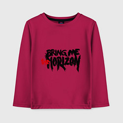 Детский лонгслив Bring me the horizon