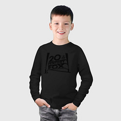 Лонгслив хлопковый детский 20th Century Fox, цвет: черный — фото 2