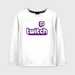 Детский лонгслив Twitch