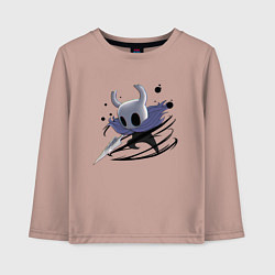 Лонгслив хлопковый детский Hollow Knight, цвет: пыльно-розовый