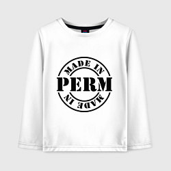 Детский лонгслив Made in Perm
