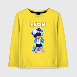 Детский лонгслив Brawl Stars LEON