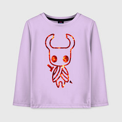 Лонгслив хлопковый детский Hollow Knight, цвет: лаванда
