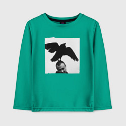 Лонгслив хлопковый детский Масло Черного Тмина, цвет: зеленый