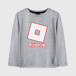 Лонгслив хлопковый детский ROBLOX, цвет: меланж