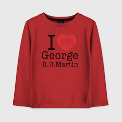 Детский лонгслив I Love George Martin