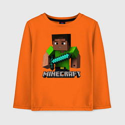 Детский лонгслив MINECRAFT