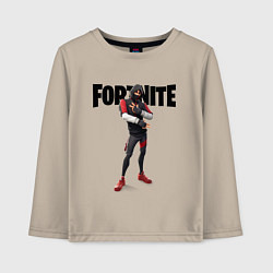 Лонгслив хлопковый детский FORTNITE IKONIK, цвет: миндальный