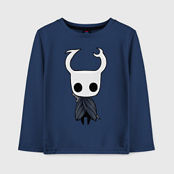 Лонгслив хлопковый детский Рыцарь Hollow Knight, цвет: тёмно-синий