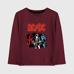 Детский лонгслив ACDC