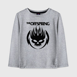 Лонгслив хлопковый детский THE OFFSPRING, цвет: меланж