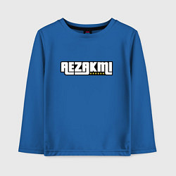 Лонгслив хлопковый детский GTA, aezakmi, цвет: синий