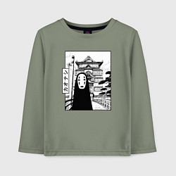 Детский лонгслив No-Face Spirited Away Ghibli