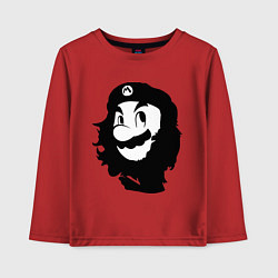 Лонгслив хлопковый детский Che Mario, цвет: красный