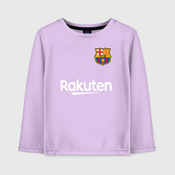 Лонгслив хлопковый детский BARCELONA, цвет: лаванда