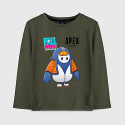 Детский лонгслив Fall Guys Apex Legends
