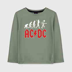 Детский лонгслив ACDC