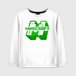 Детский лонгслив Minecraft