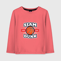 Детский лонгслив Slam Dunk