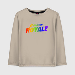 Детский лонгслив Rainbow Royale