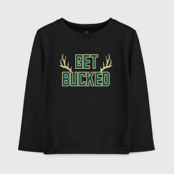 Детский лонгслив Get Bucked