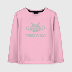 Детский лонгслив Meowica