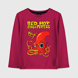 Лонгслив хлопковый детский RED HOT CHILI PEPPERS, цвет: маджента