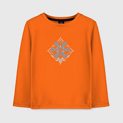 Лонгслив хлопковый детский Genshin Impact - Мондштадт, цвет: оранжевый