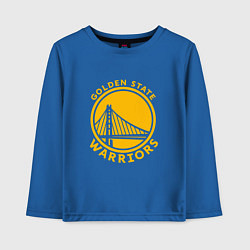 Лонгслив хлопковый детский Golden state Warriors NBA, цвет: синий