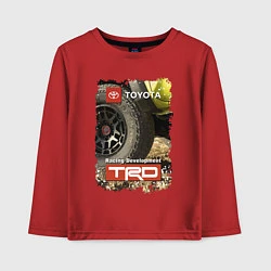 Детский лонгслив Toyota Racing Development Team