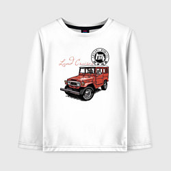 Детский лонгслив Toyota Land Cruiser Retro