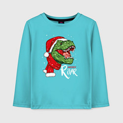 Детский лонгслив T-rex Merry Roar