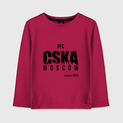 Детский лонгслив CSKA since 1911