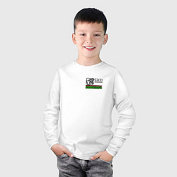 Лонгслив хлопковый детский GTA SAN ANDEAS, ГТА, цвет: белый — фото 2