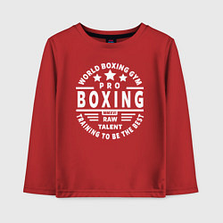 Детский лонгслив PRO BOXING