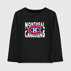 Детский лонгслив Монреаль Канадиенс, Montreal Canadiens