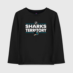 Детский лонгслив SHARKS TERRITORY САН-ХОСЕ ШАРКС