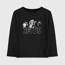 Детский лонгслив ACDC Группа