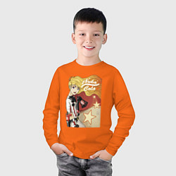 Лонгслив хлопковый детский Nuka Cola Fallout, цвет: оранжевый — фото 2