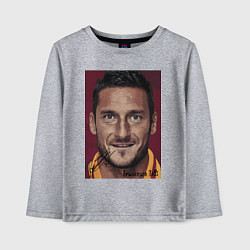 Детский лонгслив Francesco Totti Roma Italy