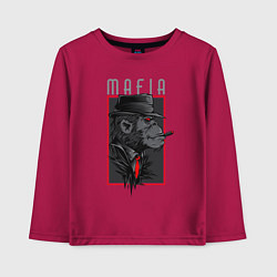 Детский лонгслив Обезьяна мафиози