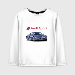 Детский лонгслив Audi sport Racing