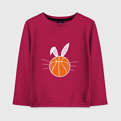 Детский лонгслив Basketball Bunny